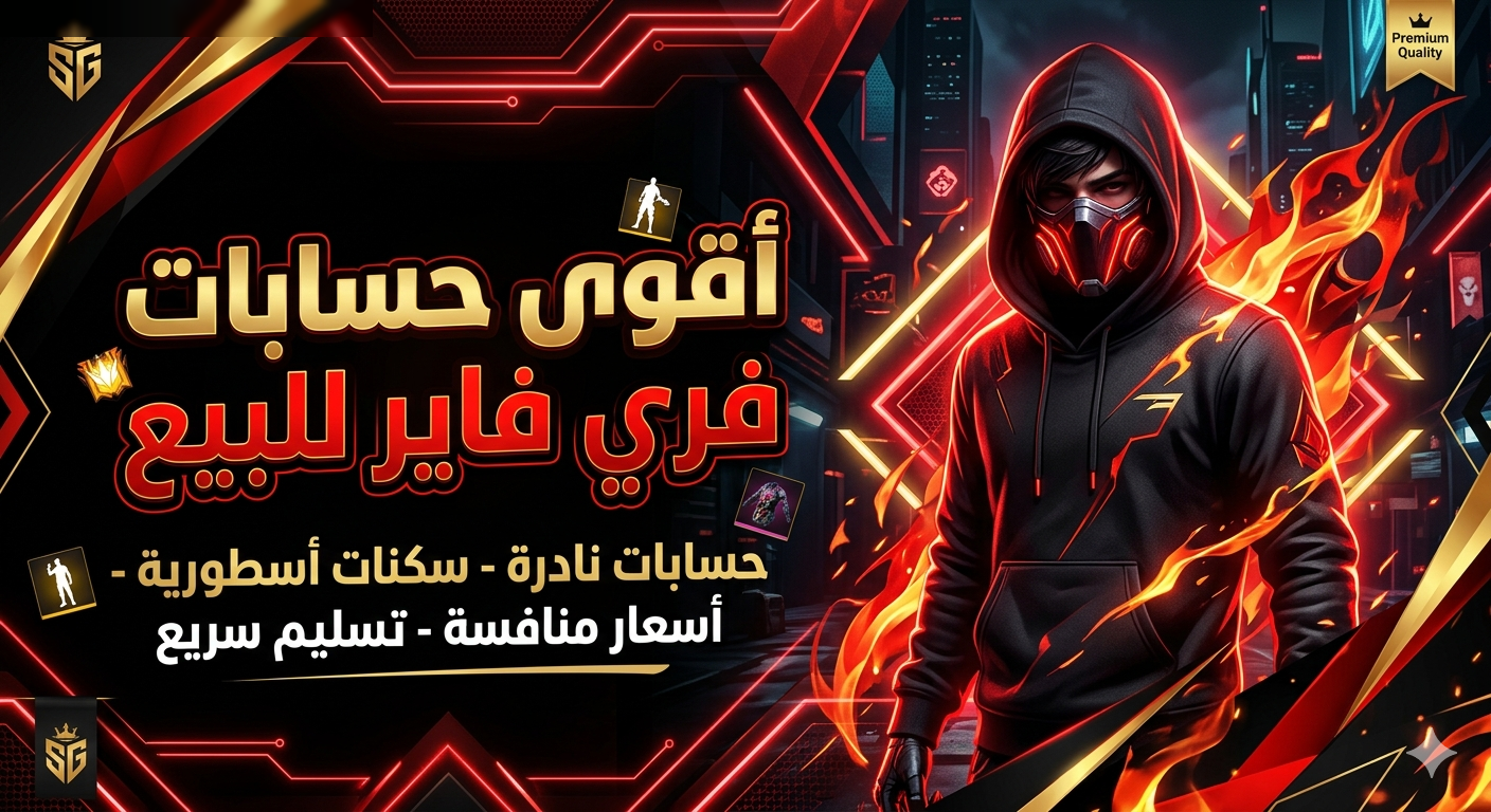 حسابات فري فاير
